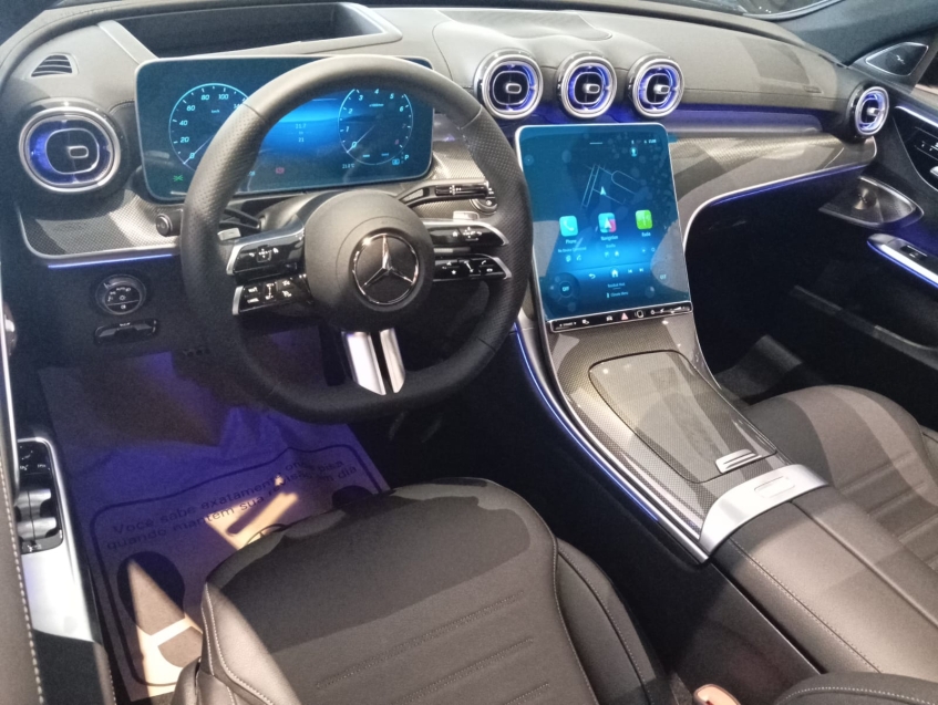 mercedes-benz c 300 2.0 eq boost hibrido amg line 9g-tronic 4p automatico 20267