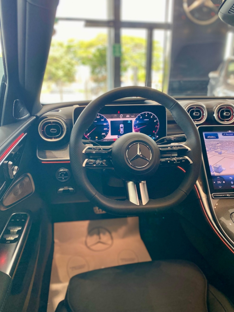mercedes-benz c 300 2.0 eq boost hibrido amg line 9g-tronic 4p automatico 20267