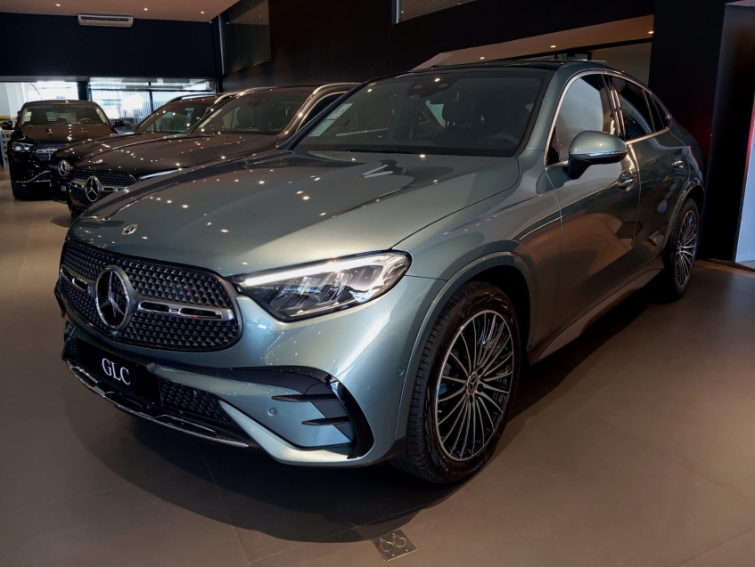 mercedes-benz glc 300 2.0 mhev amg line coupe 4matic 9g-tronic hibrido 5p automatico 20270