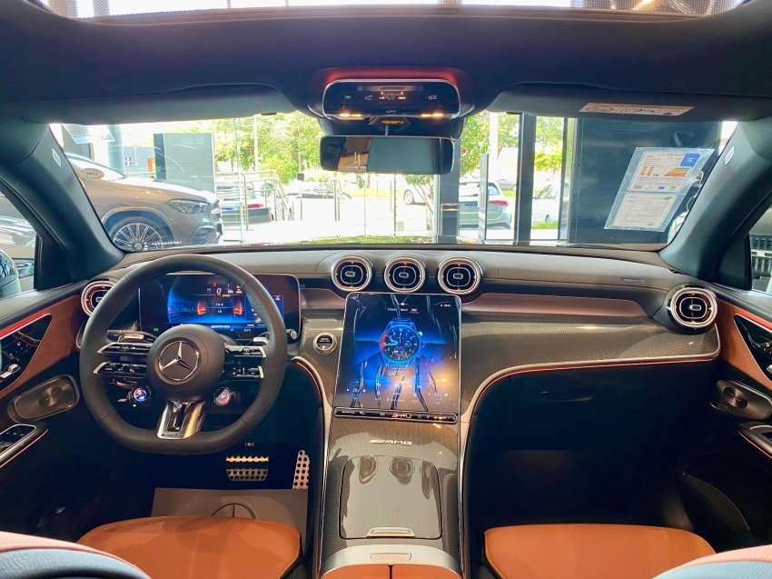 mercedes-benz glc 43 amg 2.0 mhev coupe 4matic speedshift hibrido 5p automatico 2025