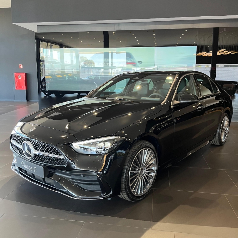 mercedes-benz c 200 1.5 eq boost hibrido amg line 9g-tronic 4p automatico 2025