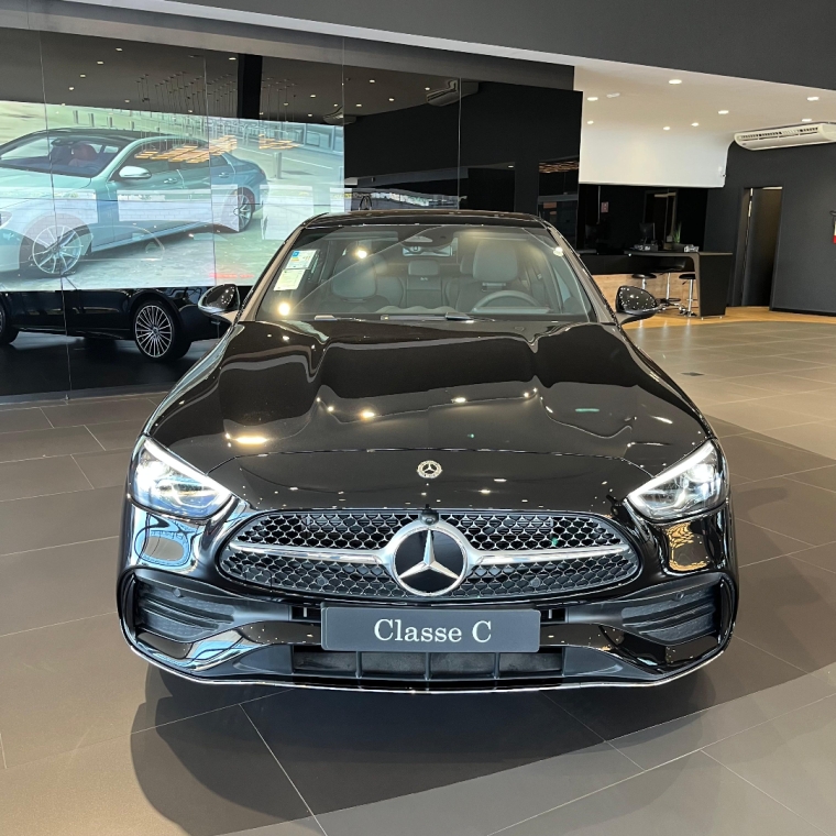 mercedes-benz c 200 1.5 eq boost hibrido amg line 9g-tronic 4p automatico 2025