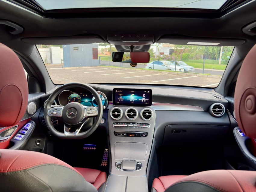 mercedes-benz glc 300 2.0 cgi gasolina coupe amg line 4matic 9g-tronic 5p automatico 202312