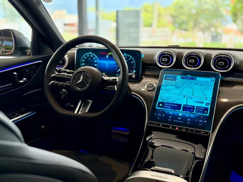 mercedes-benz c 200 1.5 eq boost hibrido amg line 9g-tronic 4p automatico 202610