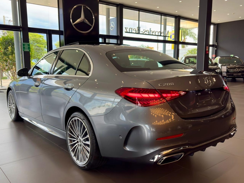 mercedes-benz c 200 1.5 eq boost hibrido amg line 9g-tronic 4p automatico 20265