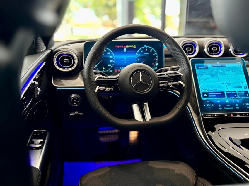 mercedes-benz c 200 1.5 eq boost hibrido amg line 9g-tronic 4p automatico 20267