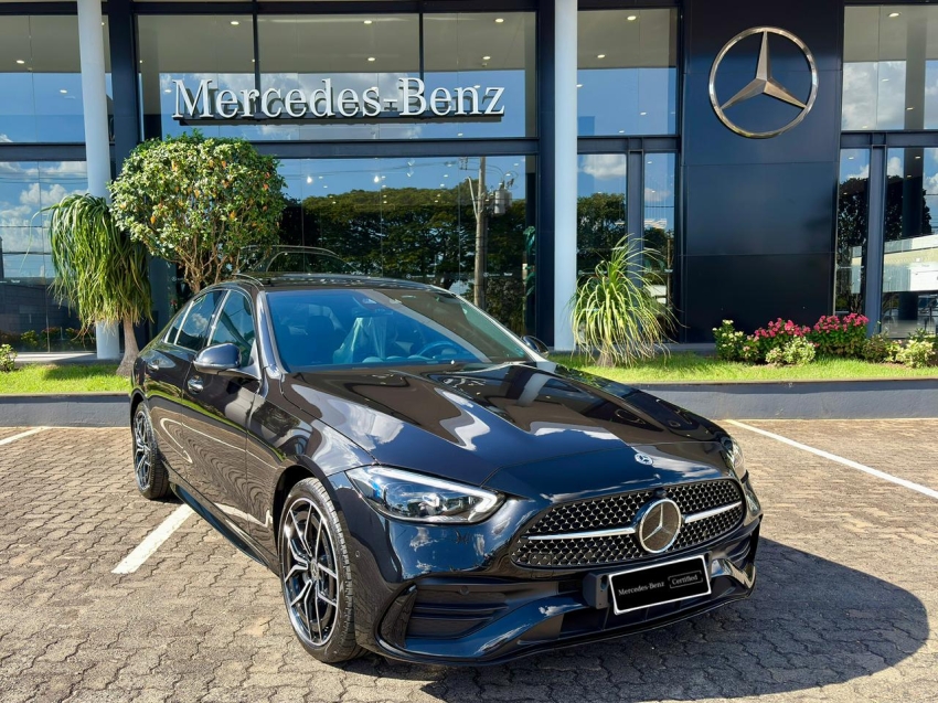 mercedes-benz c 300 2.0 eq boost hibrido amg line 9g-tronic 5p automatico 2025