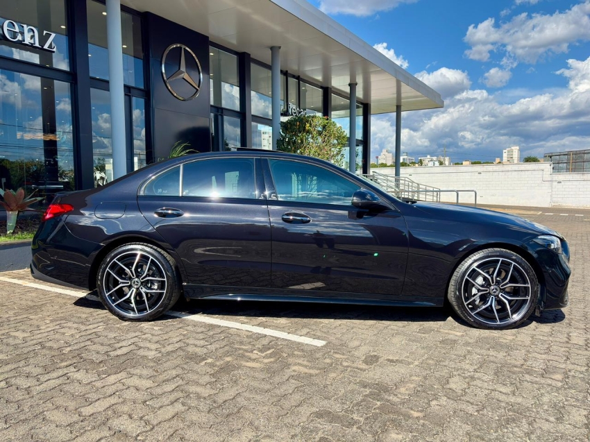 mercedes-benz c 300 2.0 eq boost hibrido amg line 9g-tronic 5p automatico 20255