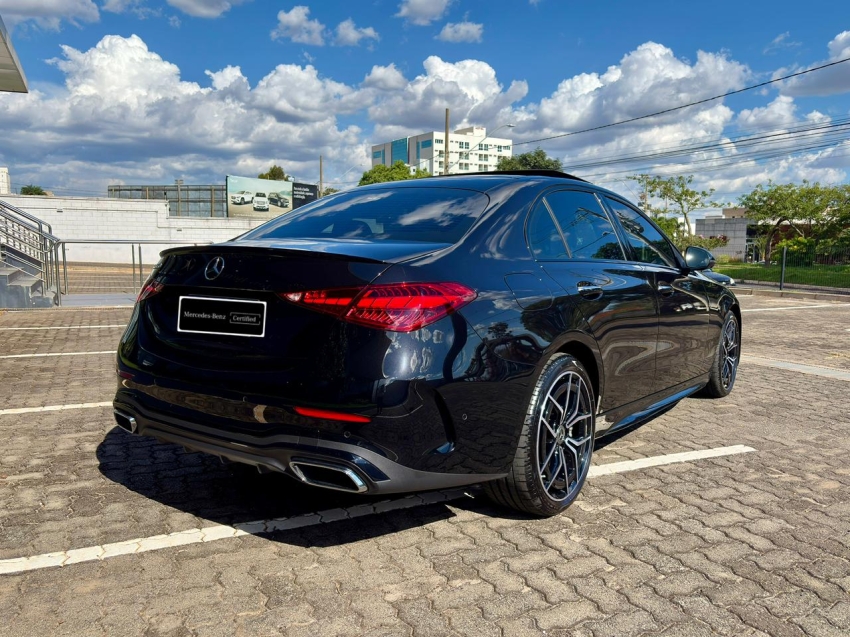 mercedes-benz c 300 2.0 eq boost hibrido amg line 9g-tronic 5p automatico 20254