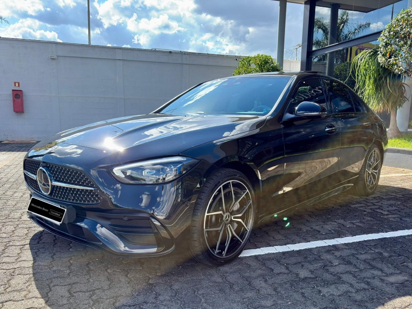 mercedes-benz c 300 2.0 eq boost hibrido amg line 9g-tronic 5p automatico 20256