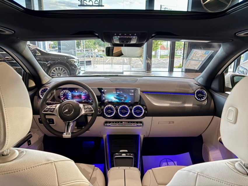 gla 200 progressive branco com interior bege9