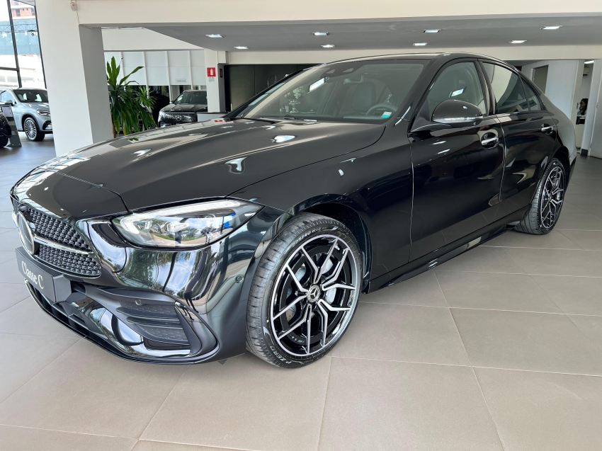 mercedes-benz c 300 2.0 eq boost hibrido amg line 9g-tronic 4p automatico 20265