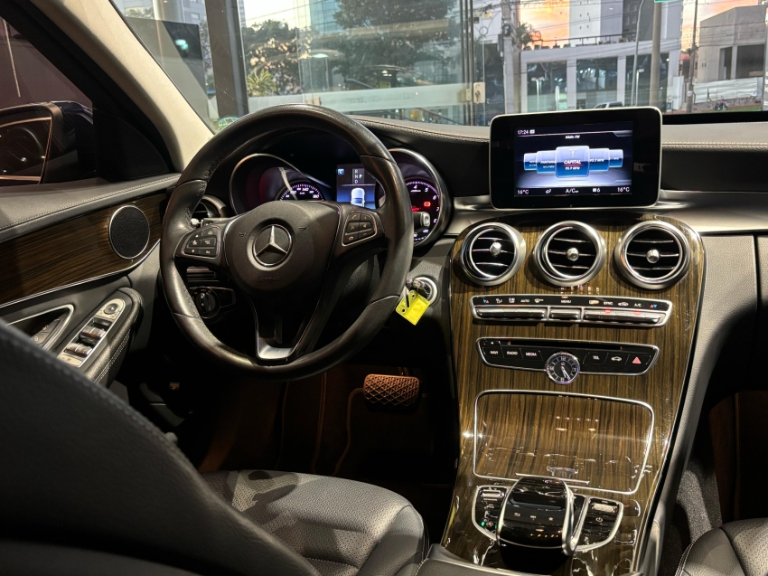 mercedes-benz c 180 1.6 cgi flex exclusive 9g-tronic 1.5 4p automatico 2018