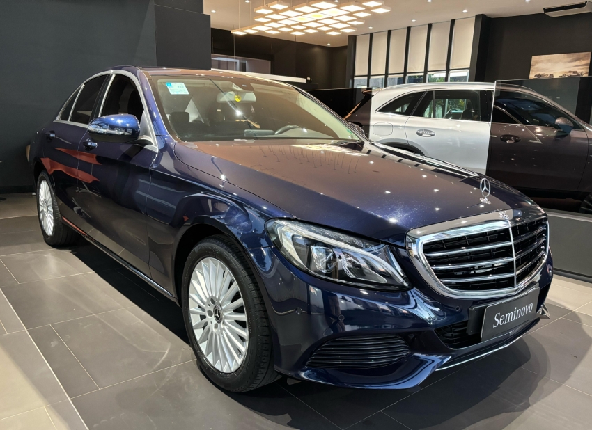 mercedes-benz c 180 1.6 cgi flex exclusive 9g-tronic 1.5 4p automatico 2018