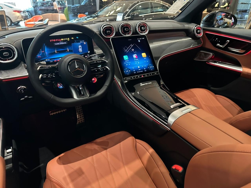 mercedes-benz glc 63 amg 2.0 turbo phev s e performance coupe 4matic+ speedshift 1.9 hibrido 4p automatico 20268