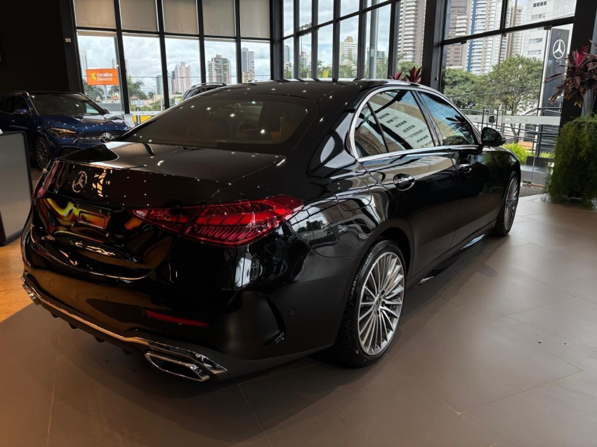 mercedes-benz c 200 1.5 eq boost hibrido amg line 9g-tronic 1.4 4p automatico 20265