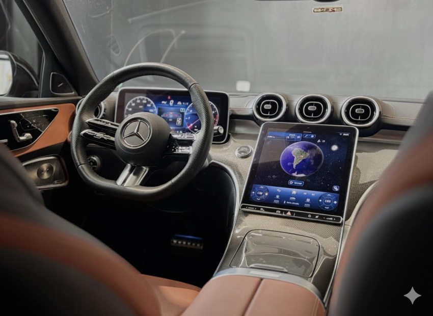 mercedes-benz c 300 2.0 eq boost hibrido amg line 9g-tronic 1.9 4p automatico 20254