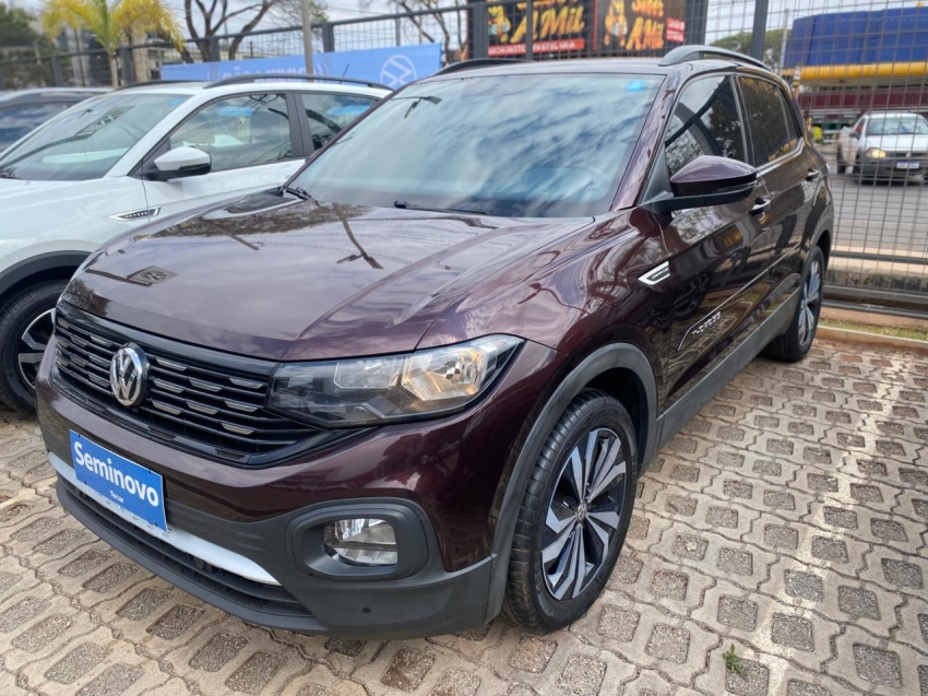 volkswagen t-cross 1.0 200 tsi total flex comfortline automatico 4p 2021
