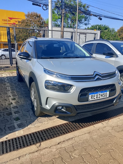 citroen c4 cactus 1.6 vti 120 flex feel eat6 4p automatico 20220