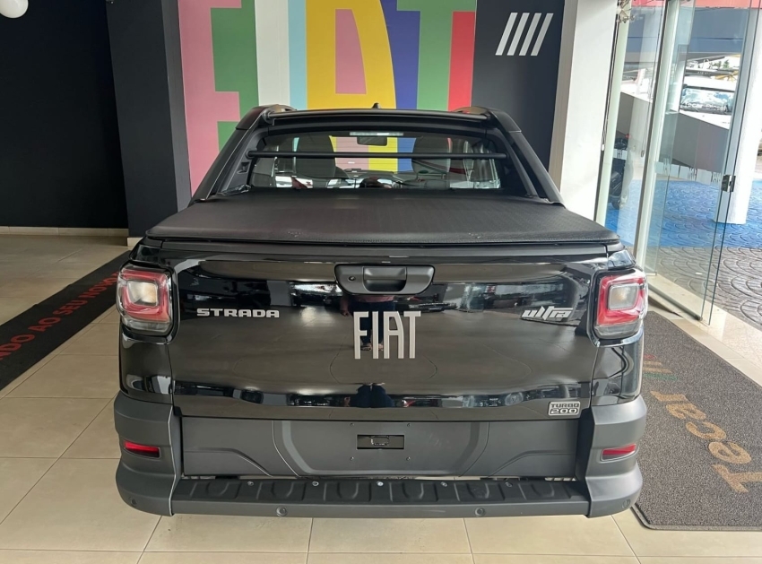 fiat strada 1.0 turbo 200 flex ultra cd cvt com usado na troca.4