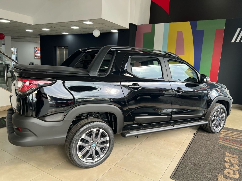 fiat strada 1.0 turbo 200 flex ultra cd cvt com usado na troca.6