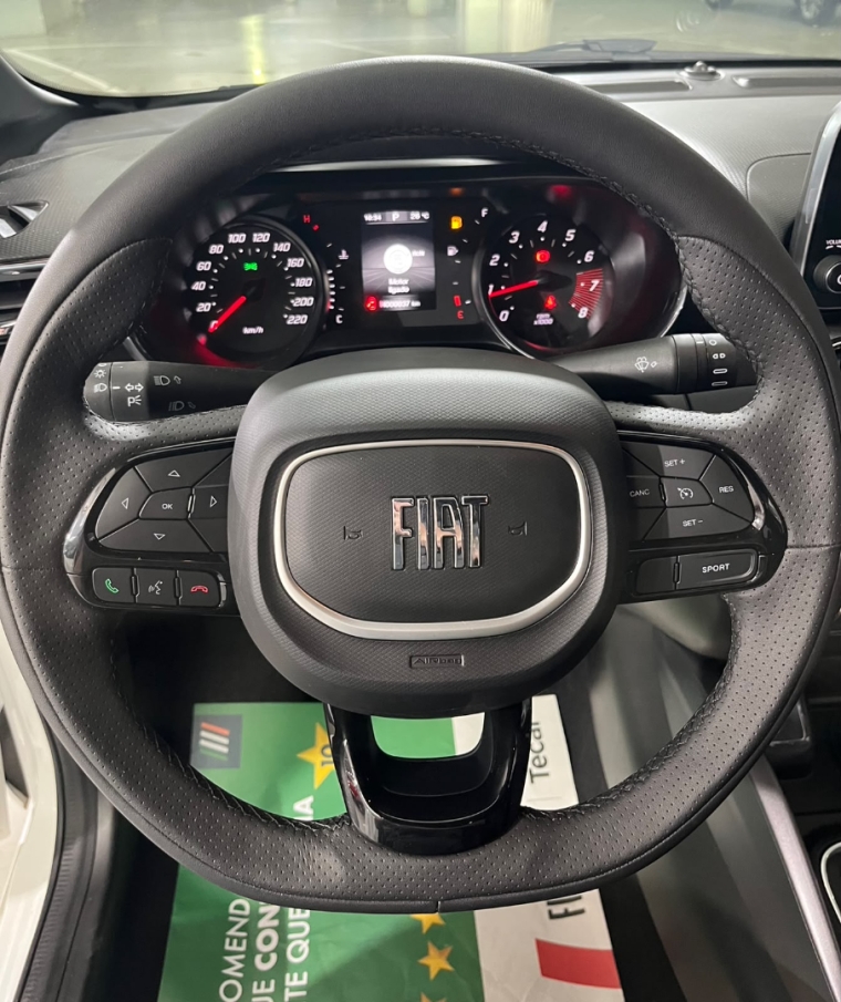 fiat cronos precision 1.3 cvt flex branco 2025/2026 0km14