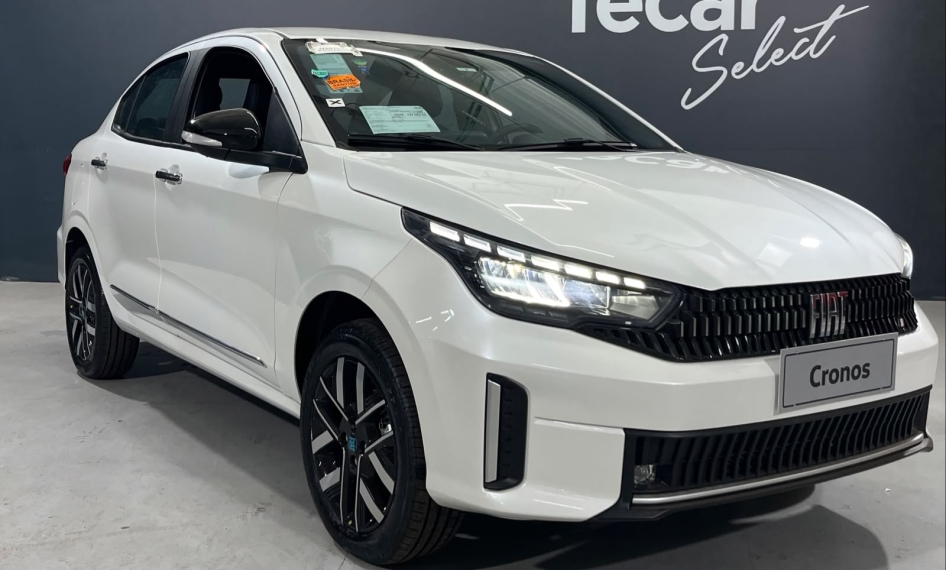 fiat cronos precision 1.3 cvt flex branco 2025/2026 0km5