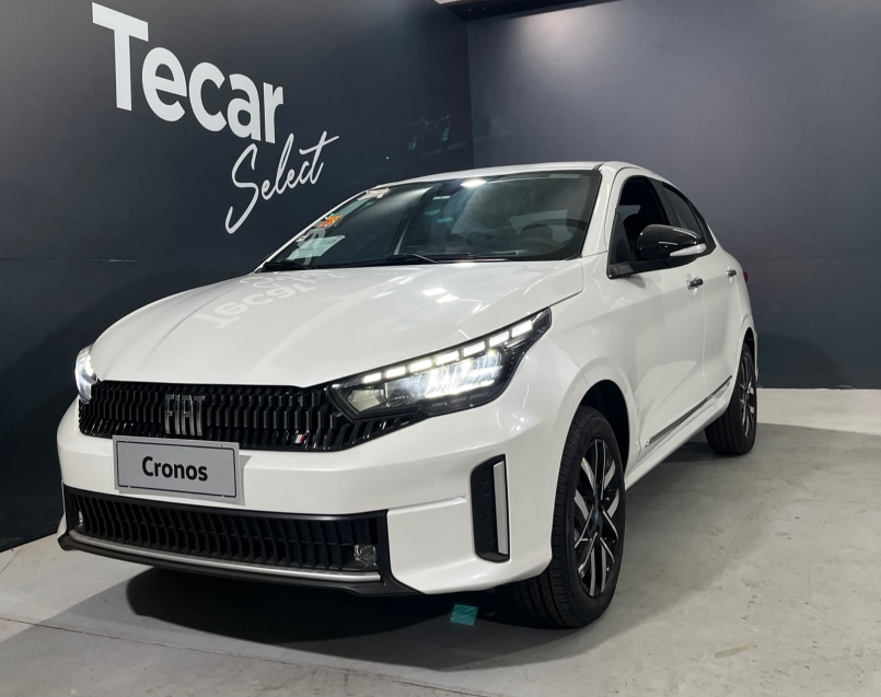 fiat cronos precision 1.3 cvt flex branco 2025/2026 0km1