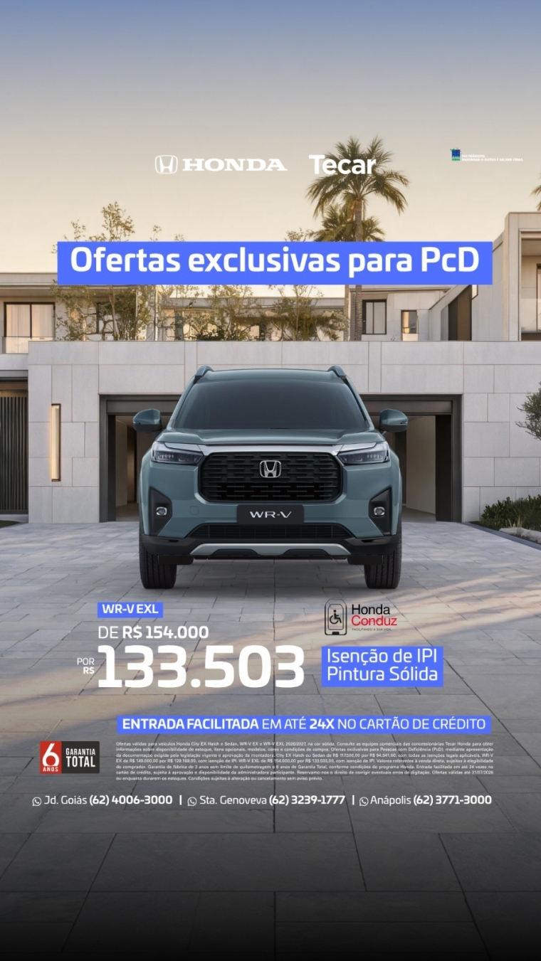 honda wr-v 1.5 i-vtec flex exl cvt 4p automatico 20260
