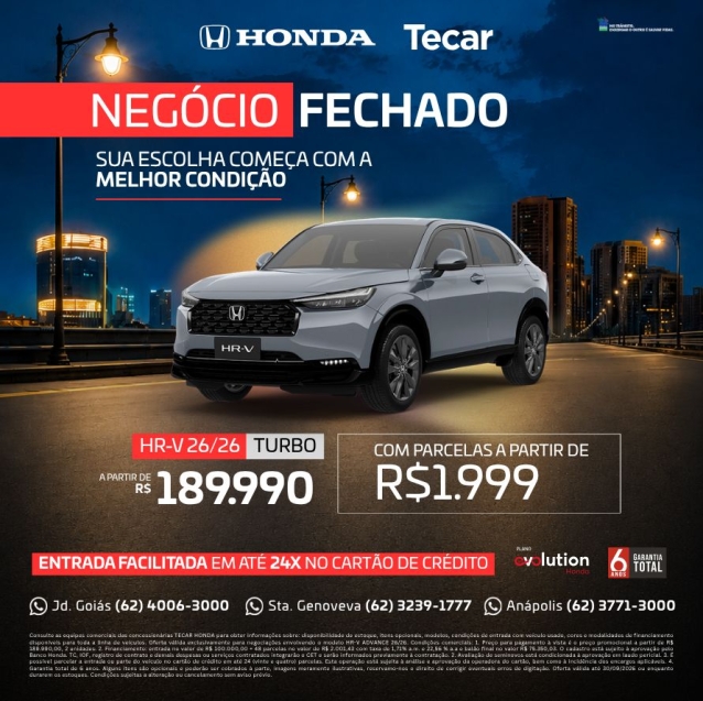 honda hr-v 1.5 di i-vtec turbo flex advance cvt 4p automatico 20260