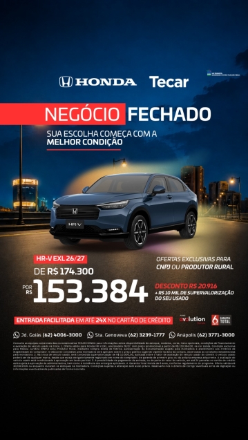 honda hr-v 1.5 di i-vtec flex exl cvt 4p automatico 2027