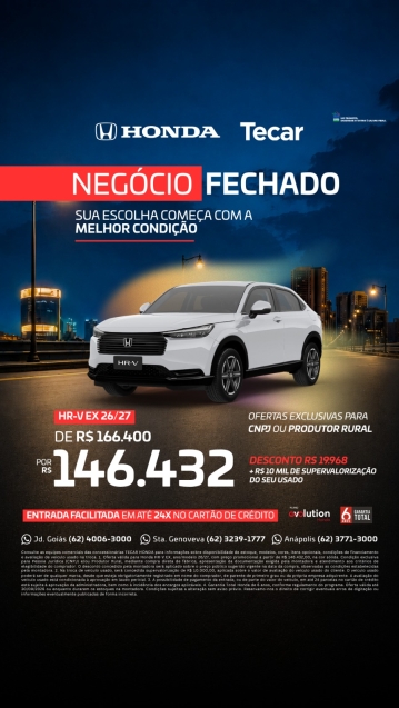 honda hr-v 1.5 di i-vtec flex ex cvt 4p automatico 2027