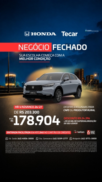 honda hr-v 1.5 di i-vtec turbo flex advance cvt 4p automatico 20270
