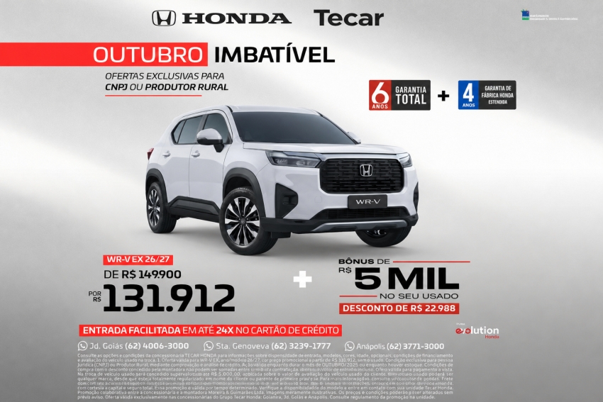 honda wr-v 1.5 i-vtec flex ex cvt 4p automatico 20270