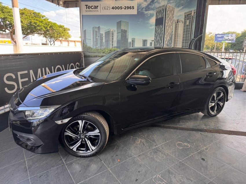 honda civic 2.0 16v flexone exl 4p cvt flex automatico 2018