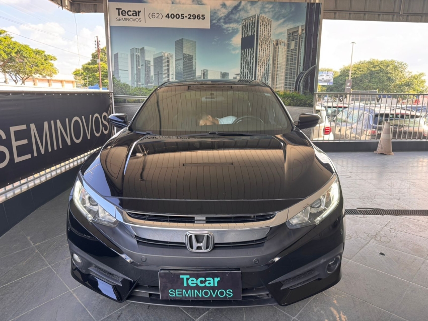 honda civic 2.0 16v flexone exl 4p cvt flex automatico 20182