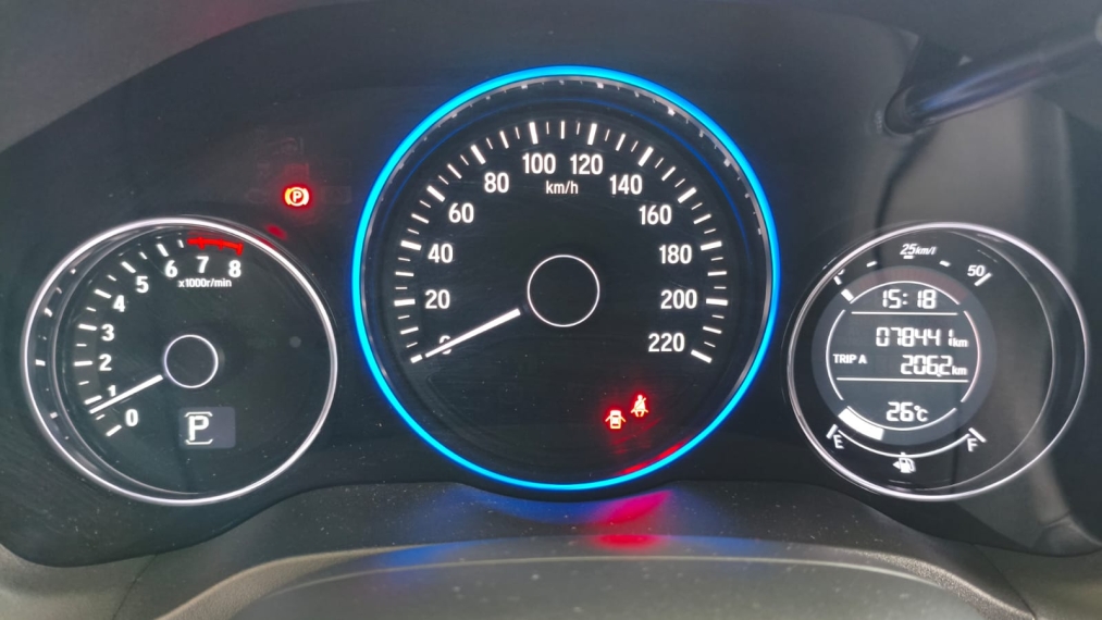 honda hr-v 1.8 16v flex exl 4p automatico 20206
