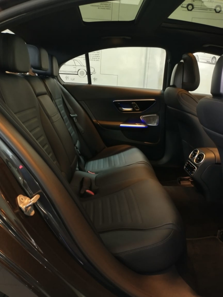 mercedes-benz c 300 2.0 eq boost hibrido amg line 9g-tronic 4p automatico 2022