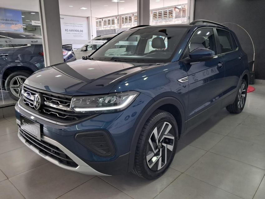 volkswagen t-cross 1.0 200 tsi total flex comfortline automatico 4p 2025