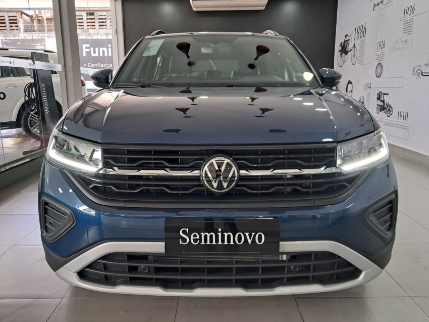volkswagen t-cross 1.0 200 tsi total flex comfortline automatico 4p 2025