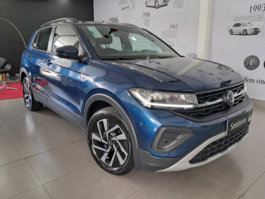 volkswagen t-cross 1.0 200 tsi total flex comfortline automatico 4p 2025