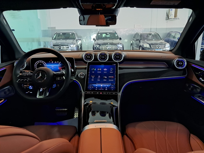 mercedes-benz glc 43 amg 2.0 mhev 4matic speedshift hibrido 4p automatico 2024