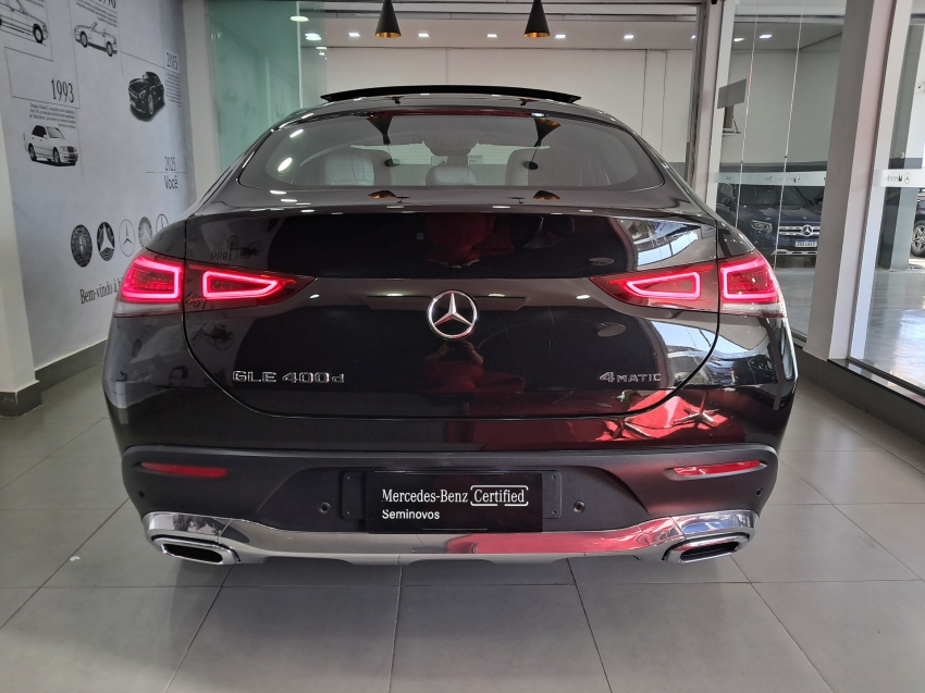 mercedes-benz gle 400d 3.0 v6 diesel coupe 4matic 9g-tronic 4p automatico 2021