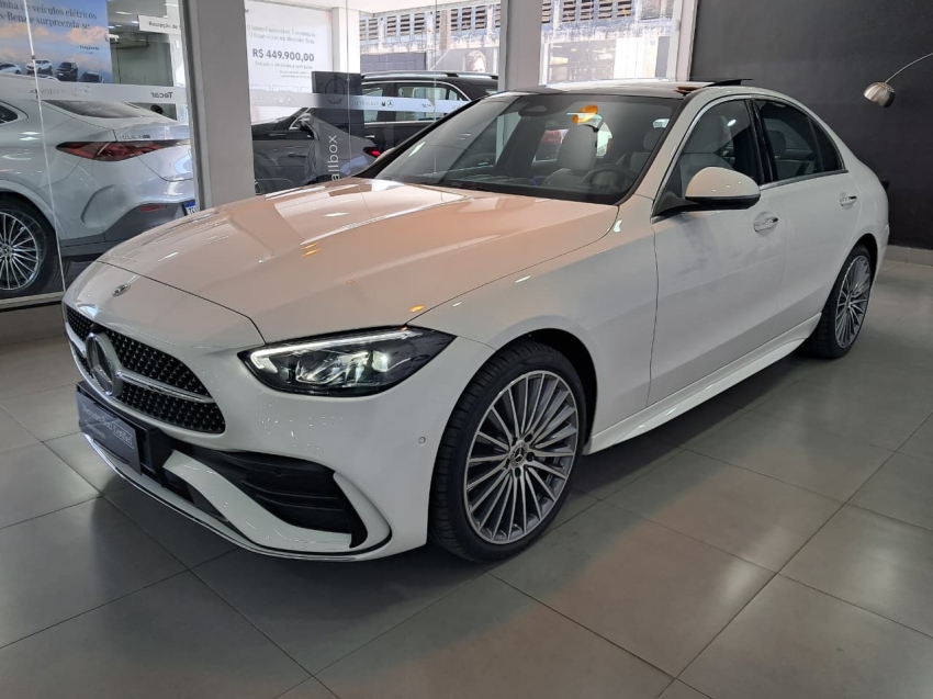 mercedes-benz c 200 1.5 eq boost hibrido amg line 9g-tronic 4p automatico 2025