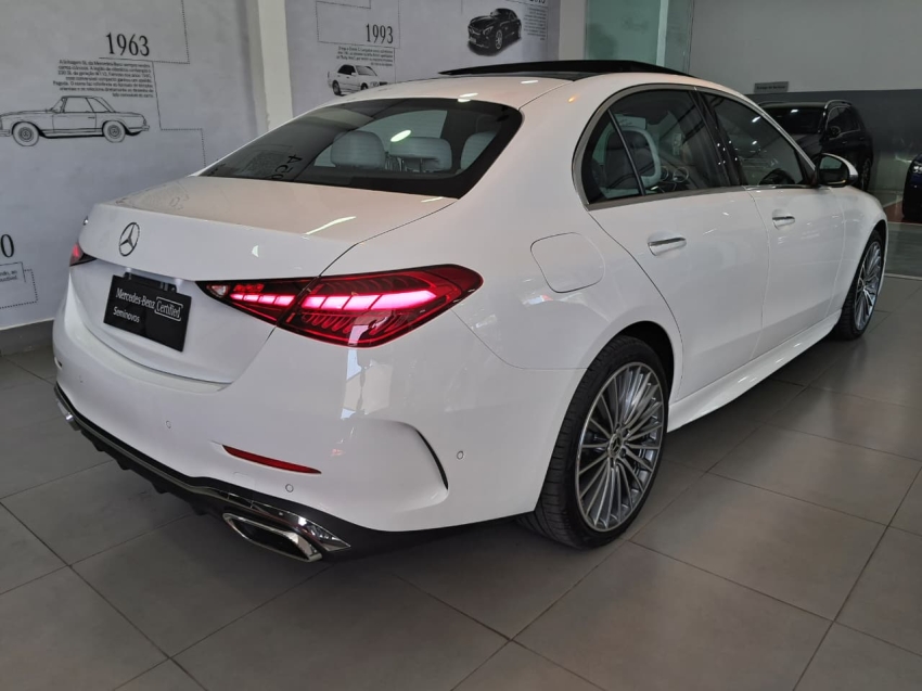 mercedes-benz c 200 1.5 eq boost hibrido amg line 9g-tronic 4p automatico 2025