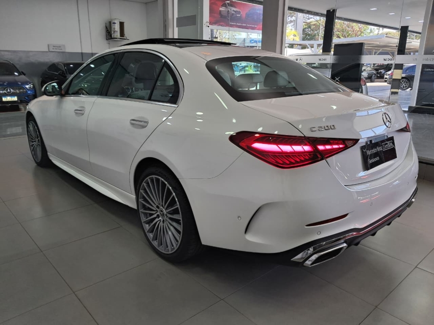 mercedes-benz c 200 1.5 eq boost hibrido amg line 9g-tronic 4p automatico 2025