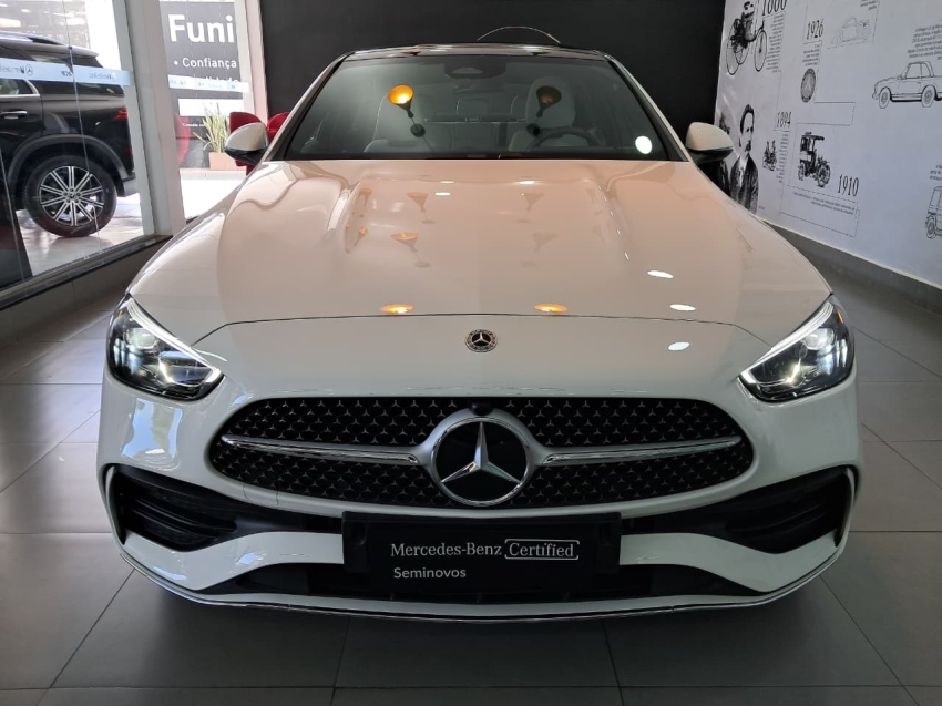 mercedes-benz c 200 1.5 eq boost hibrido amg line 9g-tronic 4p automatico 2025