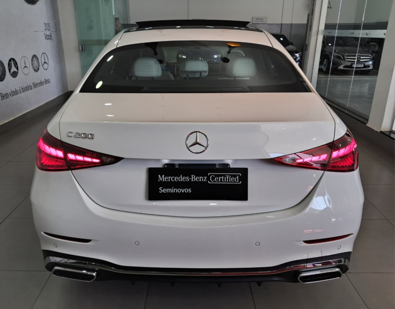 mercedes-benz c 200 1.5 eq boost hibrido amg line 9g-tronic 4p automatico 2025