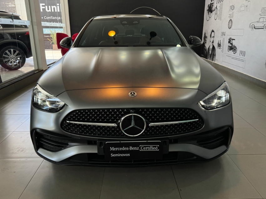 mercedes-benz c 300 2.0 eq boost hibrido amg line 9g-tronic 4p automatico 2023