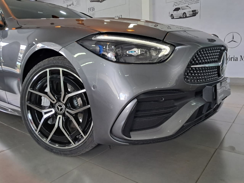 mercedes-benz c 300 2.0 eq boost hibrido amg line 9g-tronic 4p automatico 2023